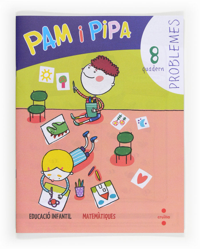 PROBLEMES 8 5ANYS PAM I PIPA CATALAN 13 SMVAR05EI | AA,VV | 9788466131421 (Cruilla Sm)