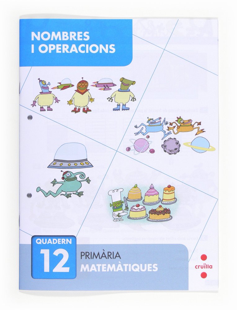 Nombres I Operacions 12 4º EP Catalan 13 SMMAT14EP (Cruilla Sm) - 9788466132732