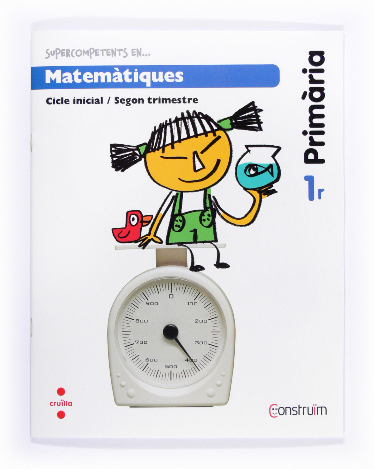 Quadern Matemàtiques 2.1R Primaria Construim