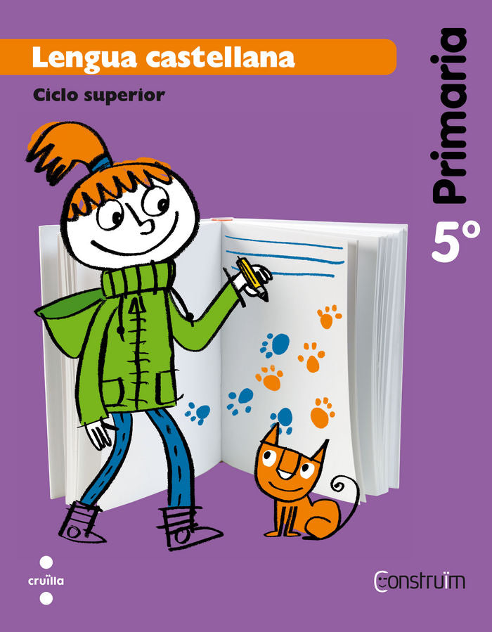 Tablet: Lengua Castellana, 5 Primaria, Construøm (Cruilla Sm) - 9788466136358