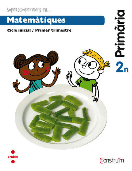 Quadern Matematiq, 2 2º EP Catalan Construim 15 SMMAT12EP (Cruilla Sm) - 9788466137904