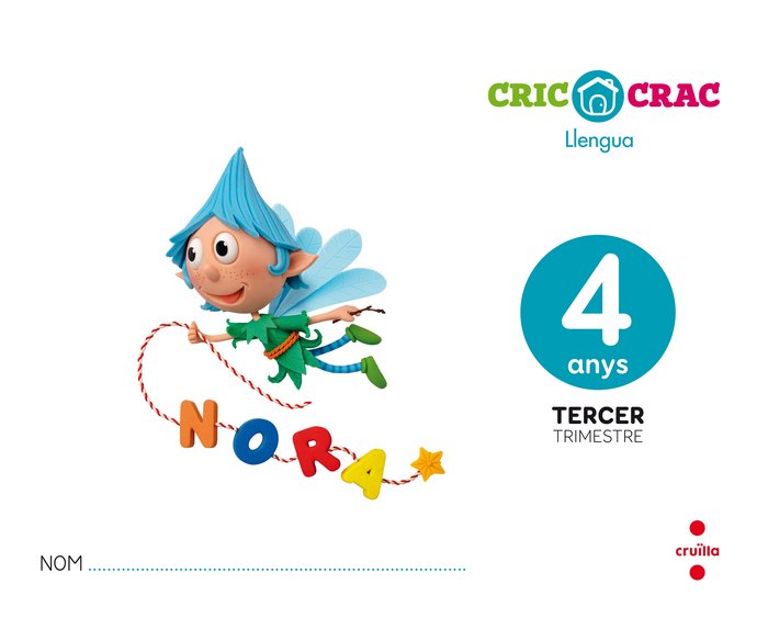 LLENGUA, 4 ANYS, CRIC-CRAC | VILARRASA, MARIONA/PEREZ CAMPOS, CONCEPC | 9788466142922 (Cruilla Sm) Imagen principal del producto
