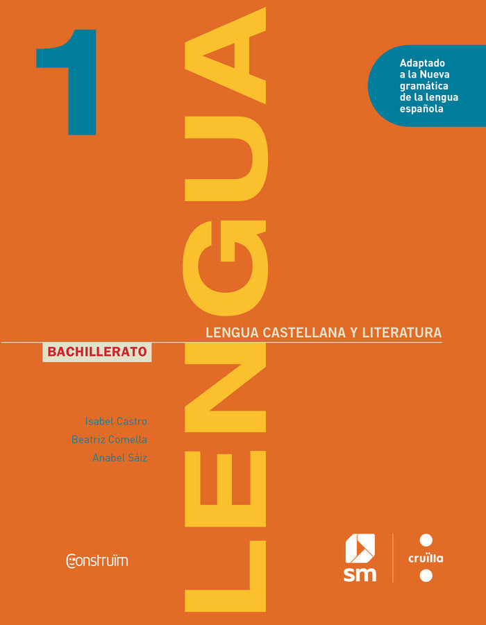 ✅ LENGUA CASTELLANA 1ºNB CATALUÑA 21 CONTRUIM I COMELLA DORDA, BEATRIZ / CASTRO AHEDO, I I CRUILLA SM I 9788466149426