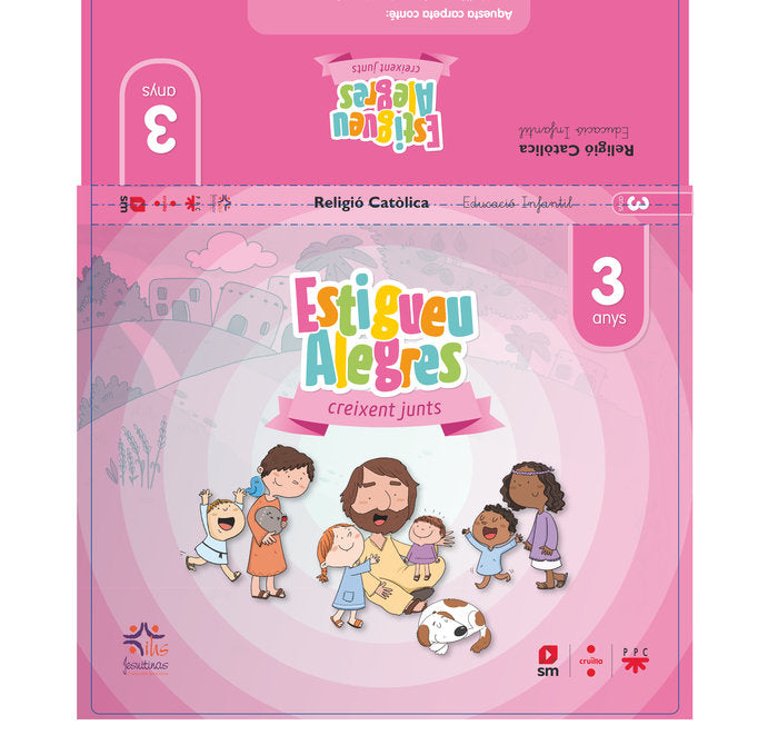 RELIGION CATOLICA, 3 AÑOS, ESTAD ALEGRES, CRECIENDO JUNTOS ( | Varios Autores | 9788466152785 (Cruilla Sm) Imagen principal del producto