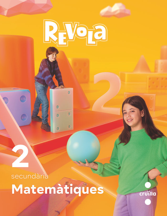 Matemáticas 2º ESO Catalan Revuela 23 (Cruilla Sm) - 9788466154796