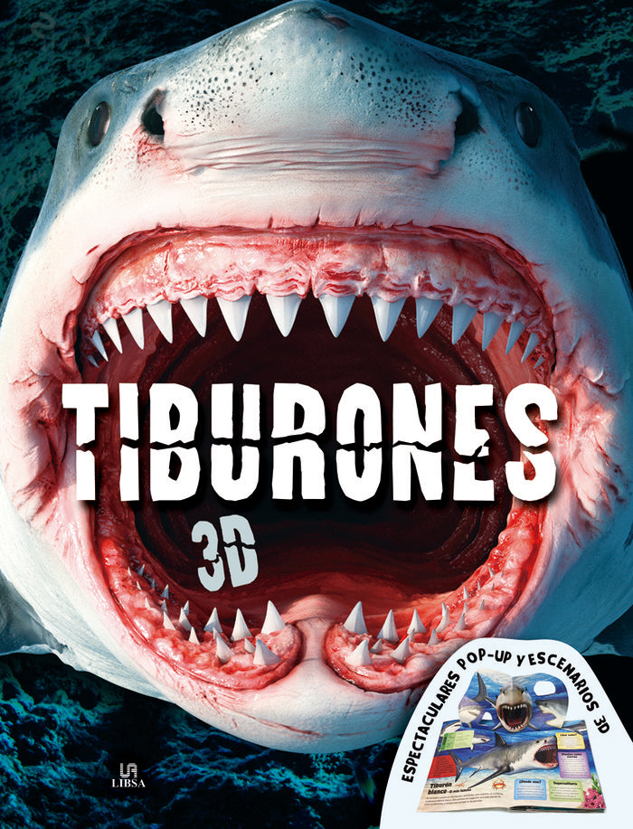 TIBURONES 3D - 9788466239400 Imagen principal del producto
