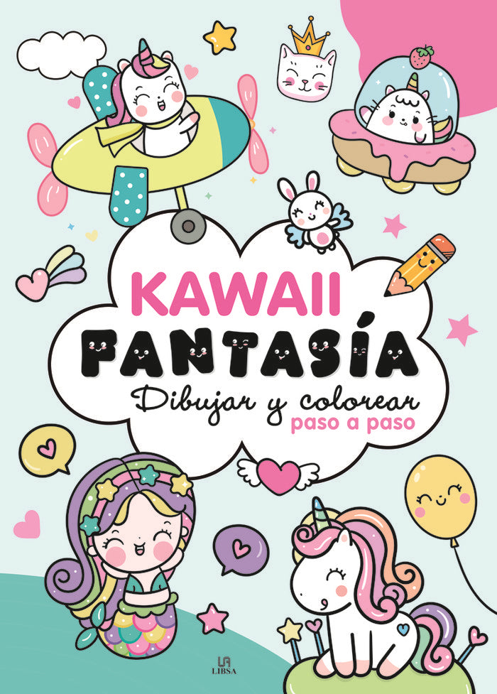 KAWAII FANTASIA | Aa,vv | 9788466240277 (Libsa) Imagen principal del producto