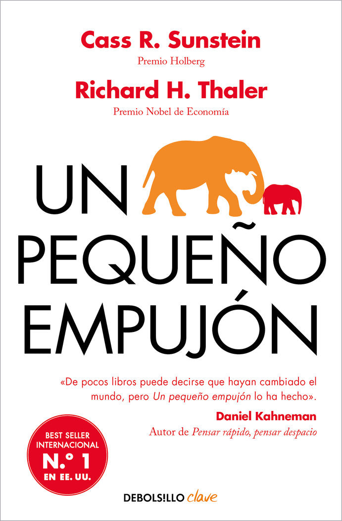UN PEQUEÑO EMPUJON | RICHARD H THALER | DEBOLSILLO | 9788466367486