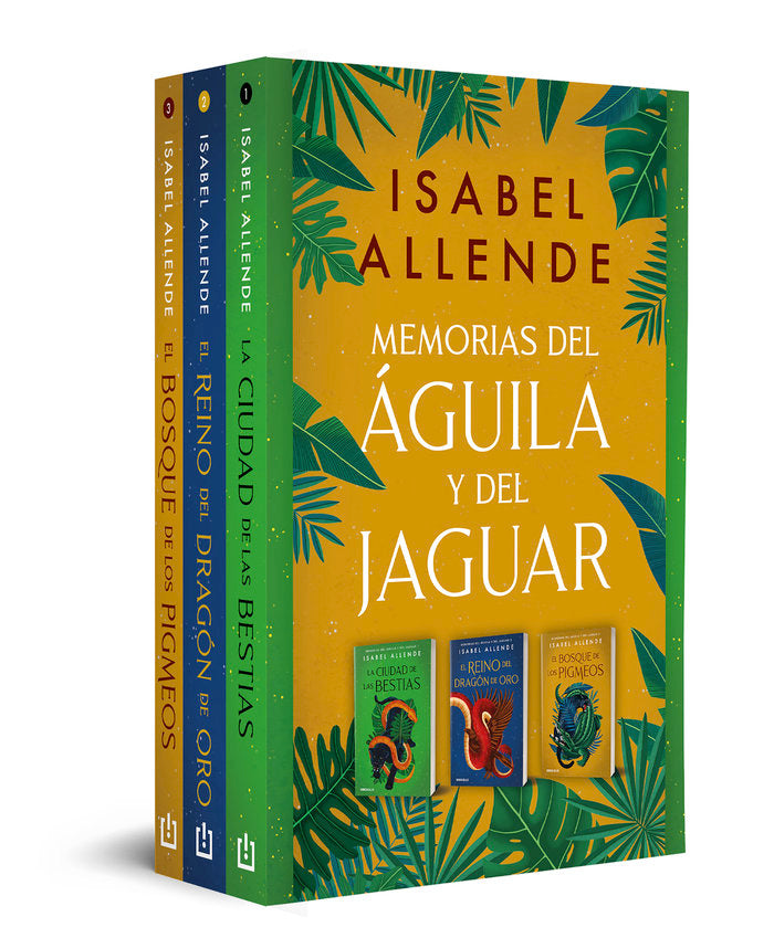 TRILOGIA EL AGUILA Y EL JAGUAR | Isabel Allende | 9788466373937 (Debolsillo) Imagen principal del producto