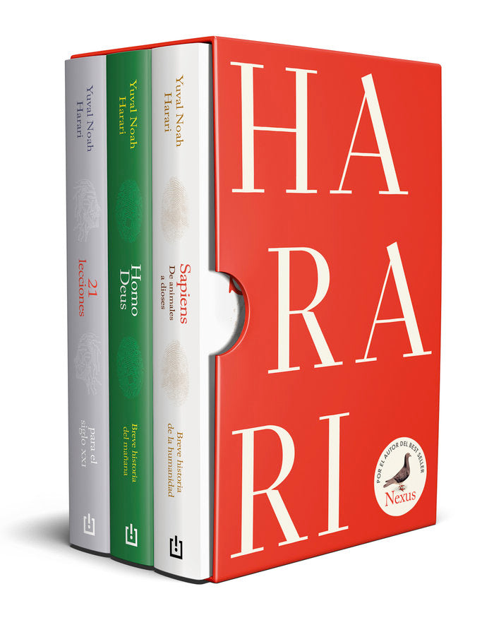 ESTUCHE HARARI CONTIENE SAPIENS 21 LECCIONES PARA EL SIGLO - 9788466377355 Imagen principal del producto