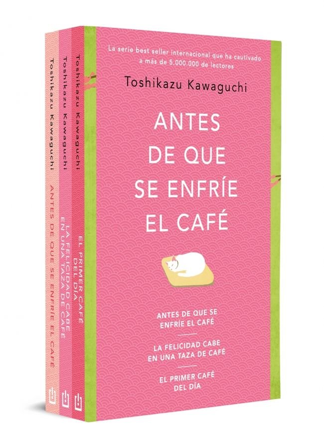 PACK ANTES DE QUE SE ENFRIE EL CAFE | Kawaguchi, Toshikazu | 9788466381123 (Debolsillo) Imagen principal del producto