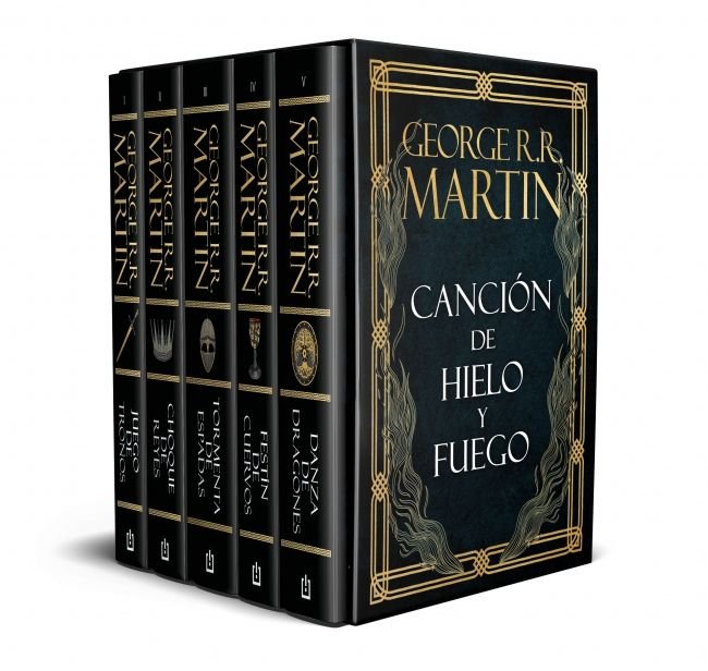 ESTUCHE CANCION DE HIELO Y FUEGO - GEORGE R R MARTIN