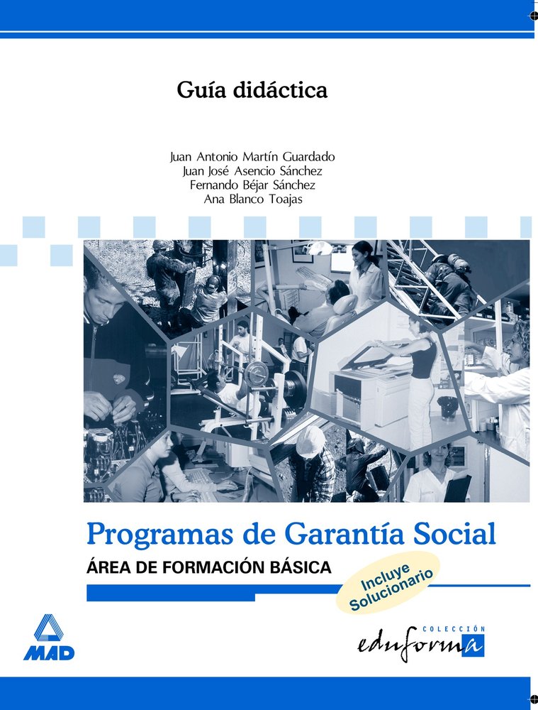 Programas Garant, Social Guia+solucion, Area For, Básica (Mad) - 9788466544542