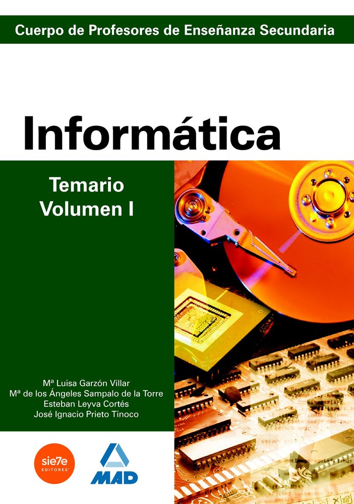 PROFESORES SECUND INFORMATICA I | GARZON VILLAR Mª LUISA | MAD | 9788466580137 Imagen principal del producto
