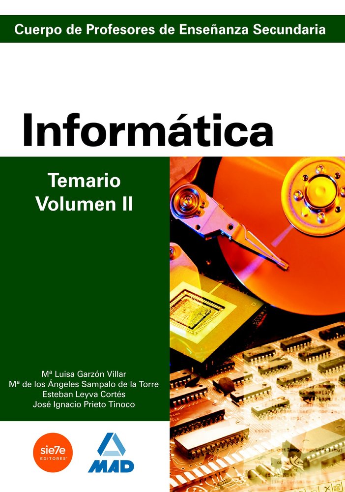 PROFESORES SECUND INFORMATICA II | GARZON VILLAR Mª LUISA | MAD | 9788466580144 Imagen principal del producto