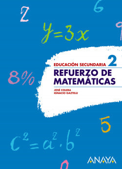 Refuerzo Matemáticas 2º ESO. (Anaya) - 9788466751513