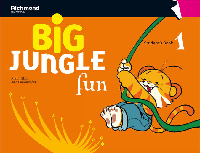 BIG JUNGLE FUN 1 ST 3AÑOS PACK 12 SANIN03EI | Varios Autores | 9788466813112 (Richmond Santillana) Imagen principal del producto