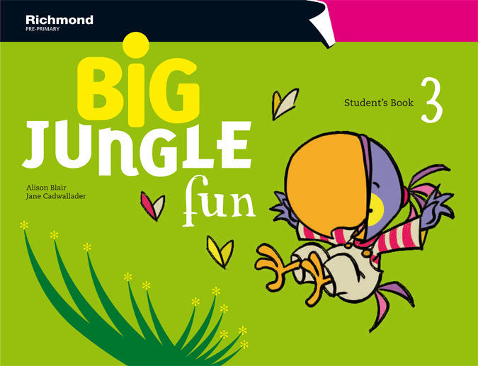 BIG JUNGLE FUN 3 ST 5AÑOS PACK 12 SANIN05EI | AA,VV | 9788466813235 (Richmond Santillana) Imagen principal del producto