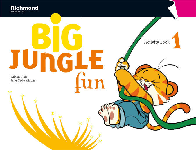 BIG JUNGLE FUN 1 WB 3AÑOS 12 SANIN03EI | Varios Autores | 9788466815475 (Richmond Santillana) Imagen principal del producto
