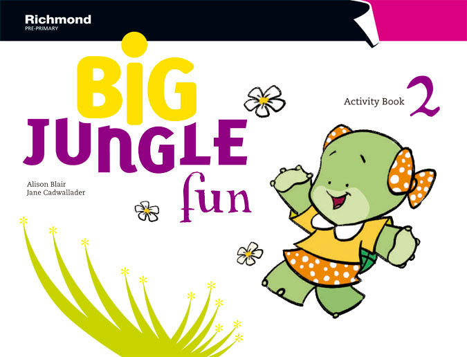 BIG JUNGLE FUN 2 WB 4AÑOS 12 SANIN04EI | AA,VV | 9788466815482 (Richmond Santillana) Imagen principal del producto