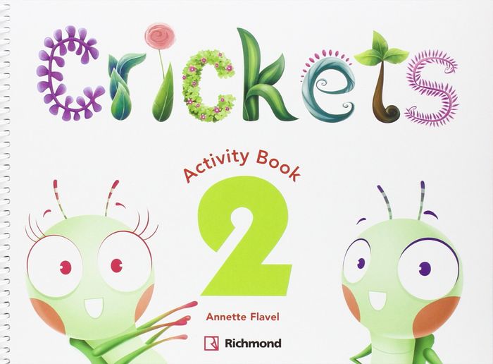CRICKETS 2 4AÑOS WB PACK 16 RICIN04EI | AA,VV | 9788466824521 (Richmond Santillana)