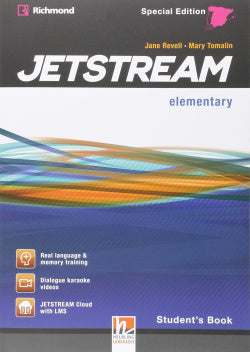 Jetstream Elementary. A1-A2. Student's + E-zone. 1º Bachillerato (Richmond) - 9788466825061