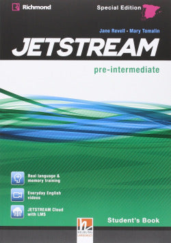 Jetstream Pre-intermediate A2-B1. Student's + E-zone 1º Bachillerato (Richmond) - 9788466825108