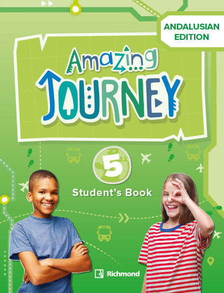 AMAZING JOURNEY 5 STD ANDALUCIA | Varios autores | 9788466826440 (Richmond Santillana) Imagen principal del producto