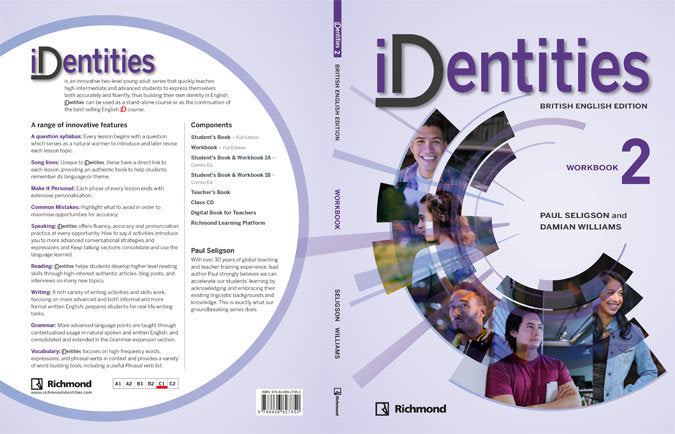 ✅ IDENTITIES 2 BRITISH ED WORKBOOK I SELIGSON, PAUL/DE BARROS SOUZA, LUIZ OTA I RICHMOND SANTILLANA I 9788466827850 Imagen principal del producto