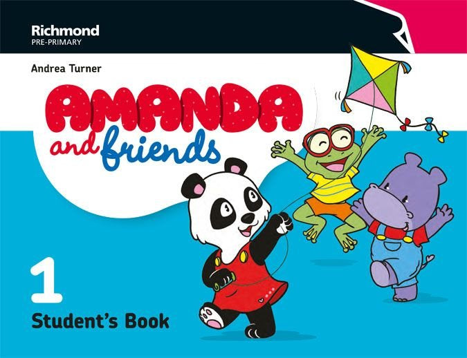 AMANDA & FRIENDS 1 ST 3AÑOS 17 | Varios Autores | 9788466829250 (Richmond Santillana) Imagen principal del producto