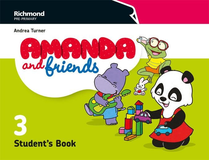 AMANDA & FRIENDS 3 ST 5AÑOS 17 | AA,VV | 9788466829700 (Richmond Santillana) Imagen principal del producto