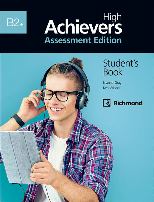 ✅ HIGH ACHIEVERS ASSESSMENT B2+ 1ºNB ST PACK 22 I AA,VV I RICHMOND SANTILLANA I 9788466836593