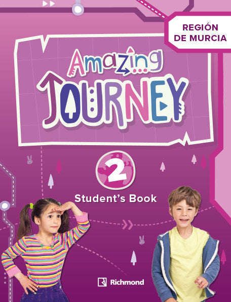 AMAZING JOURNEY 2º de Primaria ST PACK MURCIA 22 | AA,VV | 9788466837491 (Richmond Santillana)