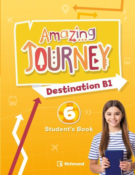 AMAZING J. DESTINATION B1 6 STD PACK | Varios autores | 9788466840149 (Richmond Santillana) Imagen principal del producto