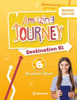 Amazing J. Destination B1 6 Std Madrid Imagen principal del producto