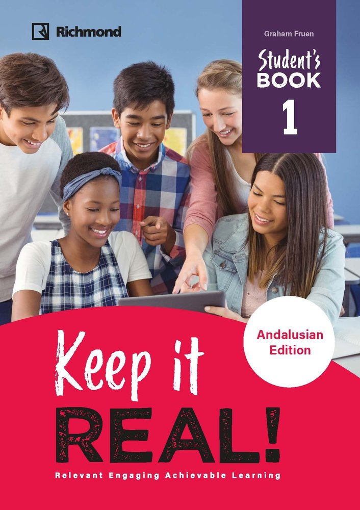 Keep It Real! 1º ESO St Andalucía 24 (Richmond Santillana) - 9788466840996