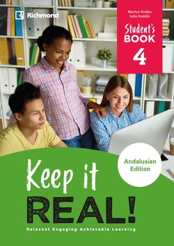 Keep It Real! 4 Student's Andalucia Imagen principal del producto