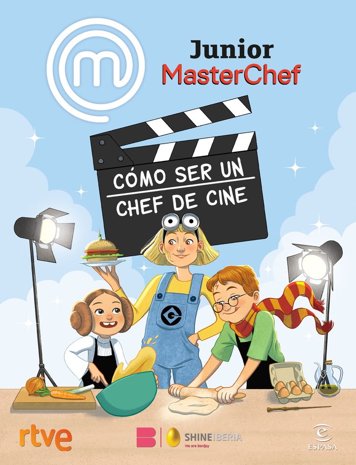 MASTERCHEF JUNIOR COMO SER UN CHEF DE CINE - 9788467074499 Imagen principal del producto