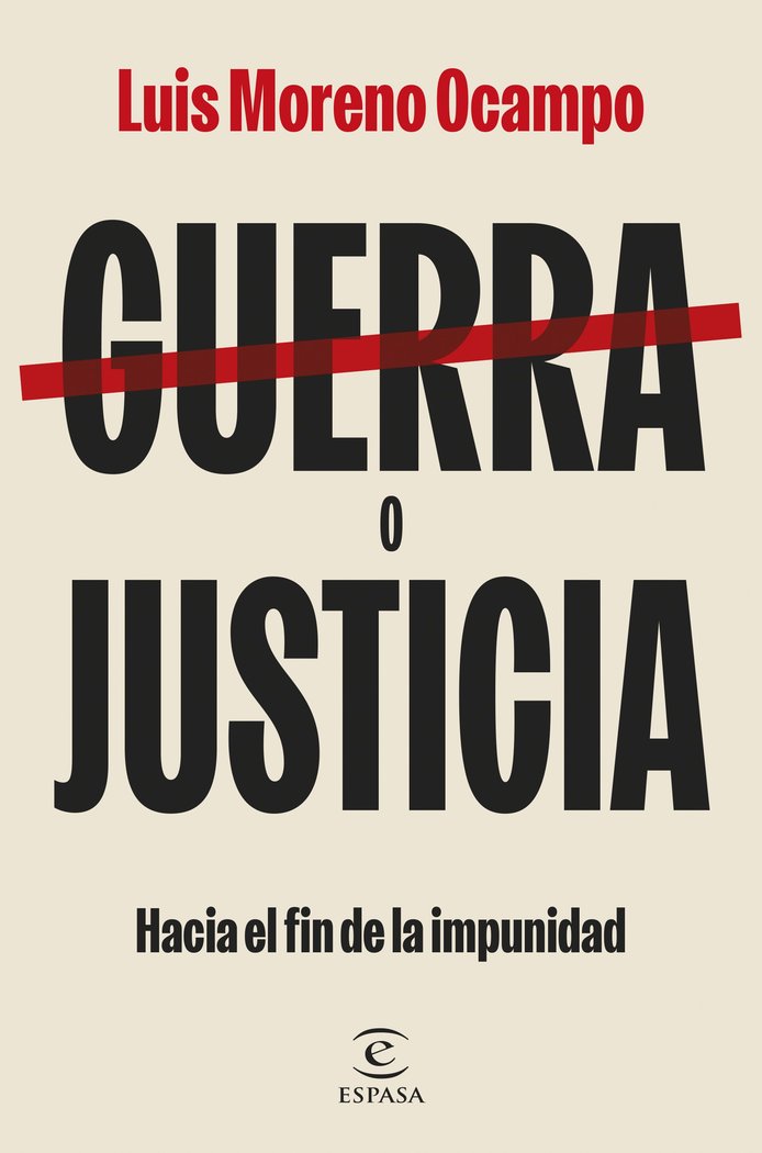 GUERRA O JUSTICIA - 9788467074536 Imagen principal del producto
