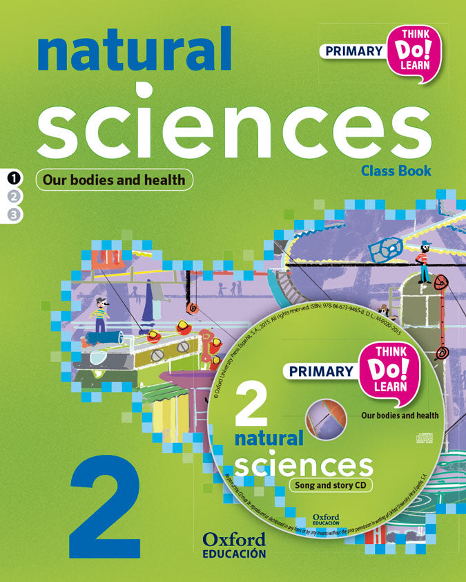 Think Do Learn Natural and Social Sciences 2nd Primary. Class book + CD + Stories pack Amber | Varios autores | 9788467363388 (OXFORD) Imagen principal del producto