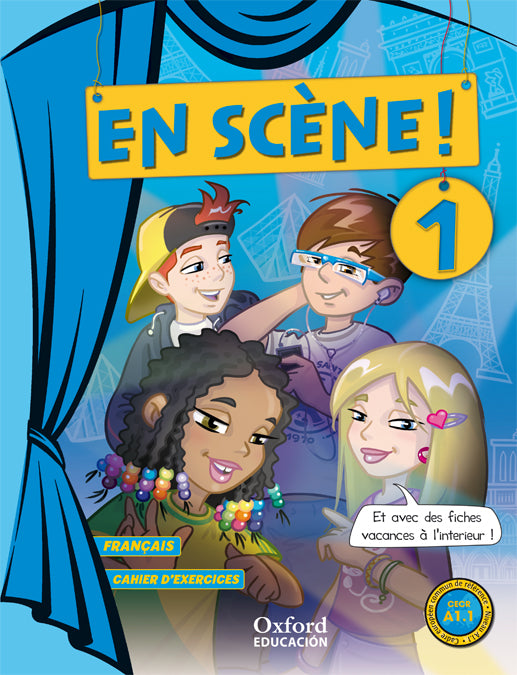 En scène! 1. Cahier d'activités + DVD | Varios autores | 9788467383621 (OXFORD) Imagen principal del producto