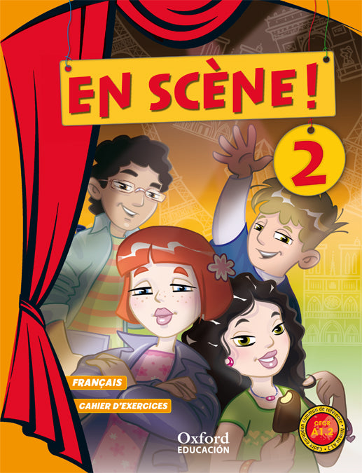 En scène! 2. Cahier d'activités + DVD | Varios autores | 9788467383638 (OXFORD) Imagen principal del producto