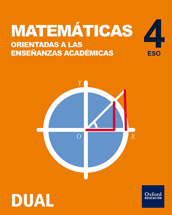 Inicia Matemáticas orientadas a las enseñanzas académicas 4ºESO. Libro del alumno | Varios autores | 9788467385588 (OXFORD) Imagen principal del producto