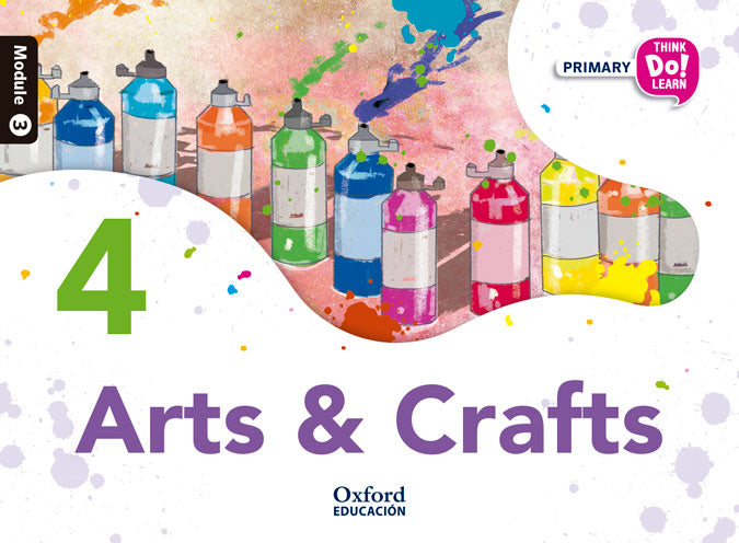 Think Do Learn Arts & Crafts 4th Primary. Class book Module 3 | Varios autores | 9788467392241 (OXFORD) Imagen principal del producto