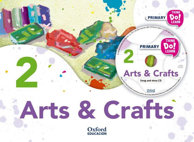 Think Do Learn Arts & Crafts 2nd Primary. Class book + CD pack | Varios autores | 9788467392371 (OXFORD) Imagen principal del producto