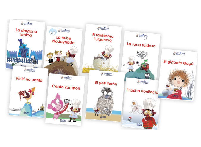 Cocinero y Tableta 5 años. Lecturas niveles 5-7. Varios Autores (Oxford University Press España, S.A.) 9788467395341 Imagen principal del producto