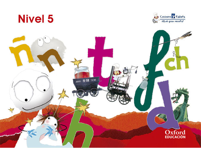 Cocinero y Tableta 5 años. Cuadernos 5. Varios Autores (Oxford University Press España, S.A.) 9788467395358