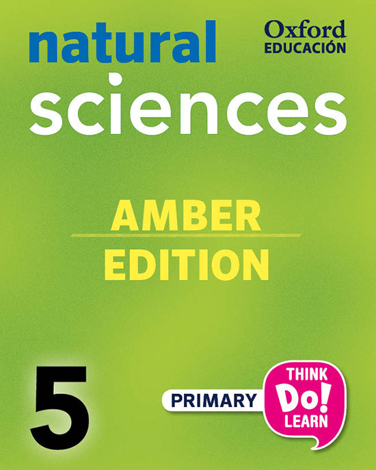 Think Do Learn Natural Sciences 5th Primary. Class book pack Amber | Varios autores | 9788467396393 (OXFORD) Imagen principal del producto