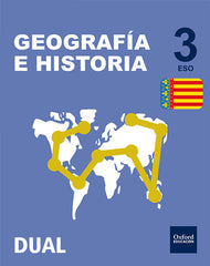 Inicia Geografía e Historia 3.o ESO. Libro del alumno. Valencia | Varios autores | 9788467399004 (OXFORD)