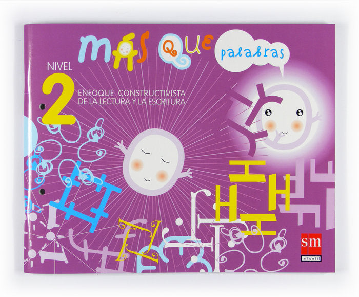 MAS QUE PALABRAS LECTOESCRITURA 2 4AÑOS 07 SMVAR10EI | AA,VV, | 9788467511949 (Sm) Imagen principal del producto